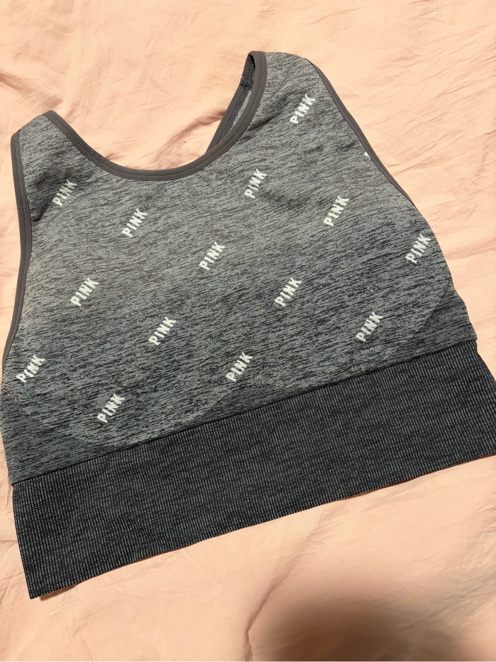 Victoria’s Secret PINK Logo Sports Bra